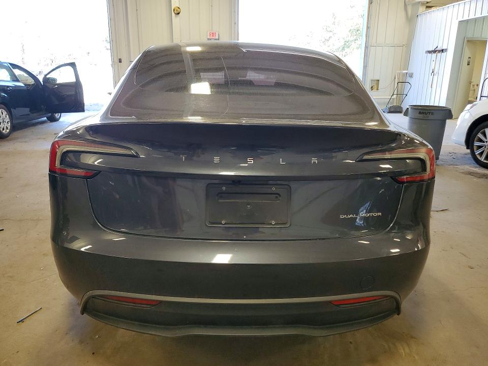2025 Tesla Model 3 VIN 5YJ3E1EB7SF023312 COPART salvage auction — FRONT END, MN - CERT OF TITLE-SALVAGE, sold $14,200 on 2026-07-07 (photo 6)