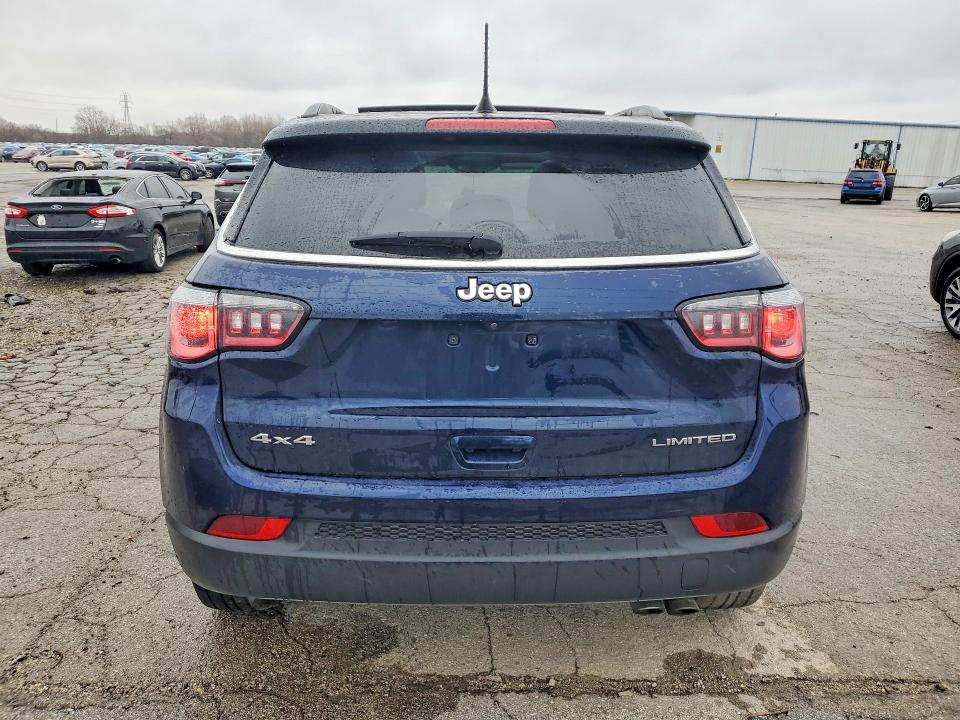 2020 Jeep Compass VIN 3C4NJDCB3LT234292 COPART salvage auction — ROLLOVER, Il - Salvage Certificate, sold $1,650 on 2026-07-03 (photo 6)
