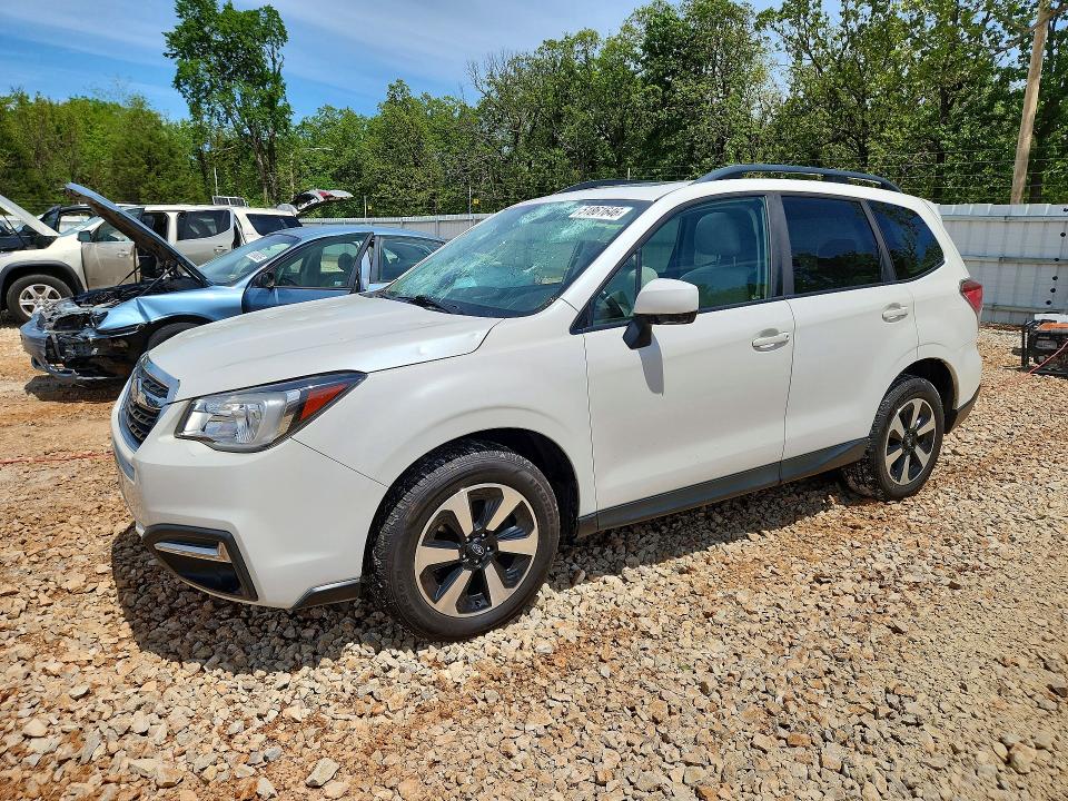 2018 Subaru Forester VIN JF2SJAGC3JH495214 COPART salvage auction — HAIL, Mo - Salvage Certificate Of Title, sold $4,550 on 2026-07-14 (photo 1)