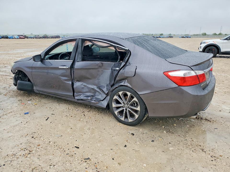 2014 Honda Accord VIN 1HGCR2F58EA300096 COPART salvage auction — FRONT END, Tx - Salvage Vehicle Title, sold $1,300 on 2026-07-02 (photo 2)