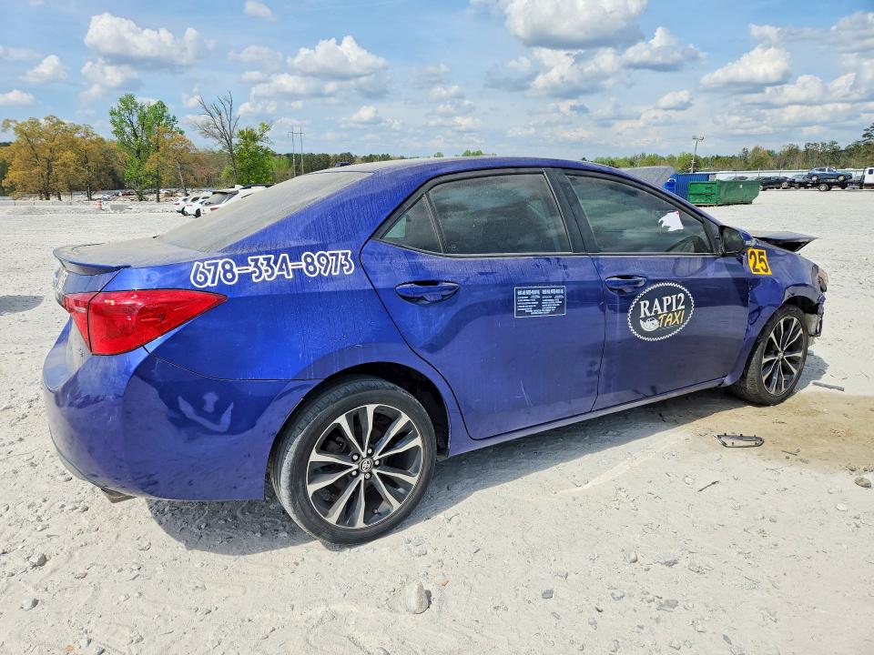 2018 Toyota Corolla VIN 5YFBURHE1JP831595 COPART salvage auction — FRONT END, Ga - Cert Of Title-Salvage, sold $2,250 on 2026-07-08 (photo 3)