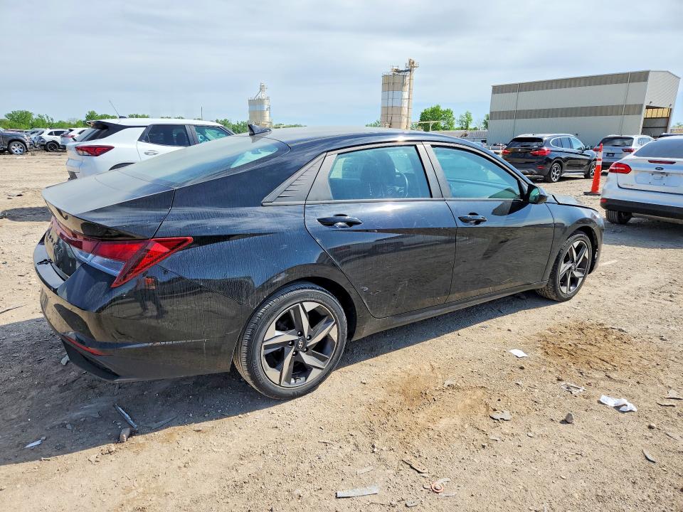 2023 Hyundai Elantra VIN KMHLS4AG0PU405736 COPART salvage auction — FRONT END, Ms - Cert Of Title-Salvaged, sold $4,100 on 2026-07-14 (photo 3)