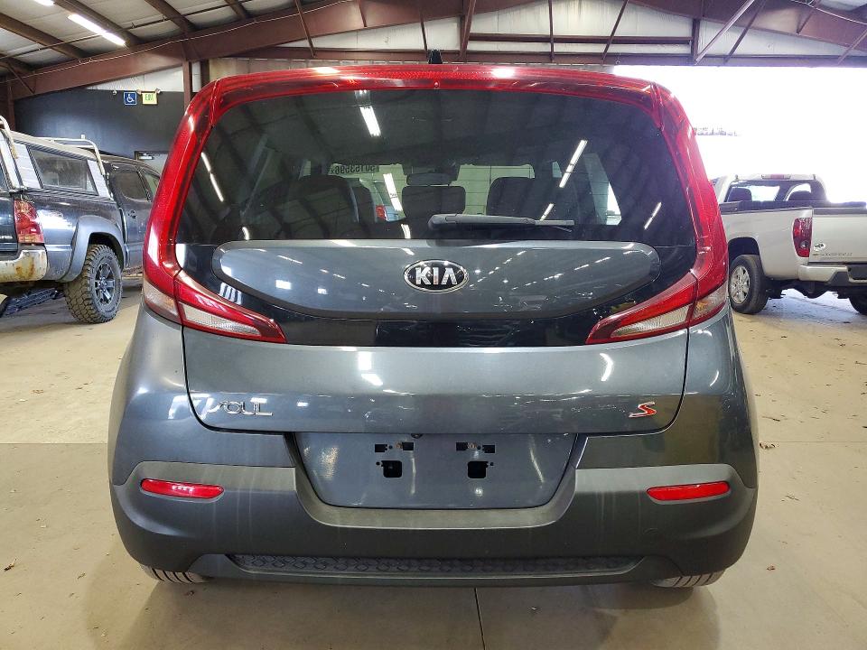 2020 Kia Soul VIN KNDJ23AUXL7717230 COPART salvage auction — REAR END, Va - Certificate Of Title, sold $4,000 on 2026-07-16 (photo 6)