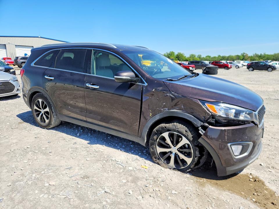 2018 Kia Sorento VIN 5XYPH4A58JG365109 COPART salvage auction — FRONT END, Il - Salvage Certificate, sold $3,600 on 2026-07-06 (photo 4)