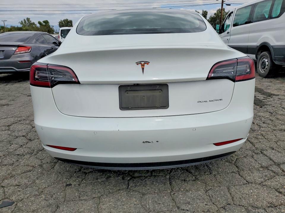 2020 Tesla Model 3 VIN 5YJ3E1EB9LF800431 COPART salvage auction — SIDE, Ca - Salvage Certificate, sold $4,050 on 2026-07-02 (photo 6)