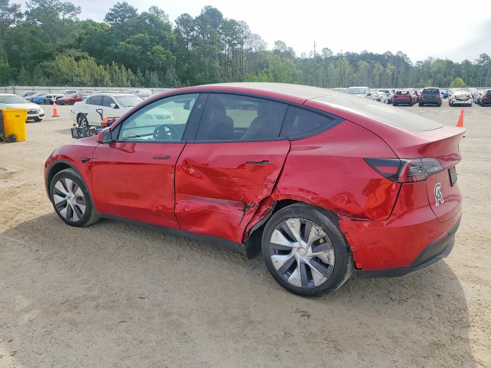 2023 Tesla Model y VIN 7SAYGAEE9PF964913 COPART salvage auction — SIDE, Sc - Cert Of Title-Salvage, sold $13,500 on 2026-07-27 (photo 2)