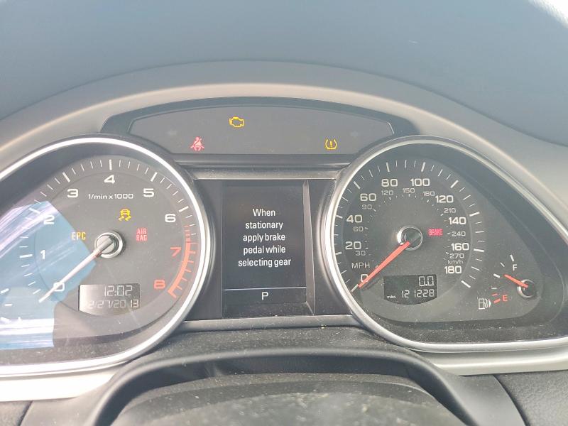 2015 Audi Q7 VIN WA1LGAFE7FD006973 COPART salvage auction — MECHANICAL, Tx - Certificate Of Title (P), sold $2,450 on 2026-07-09 (photo 9)