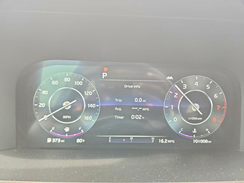 2022 Kia Sorento VIN 5XYRK4LFXNG071829 COPART salvage auction — FRONT END, TX - SALVAGE VEHICLE TITLE, sold $8,000 on 2026-07-06 (photo 9)