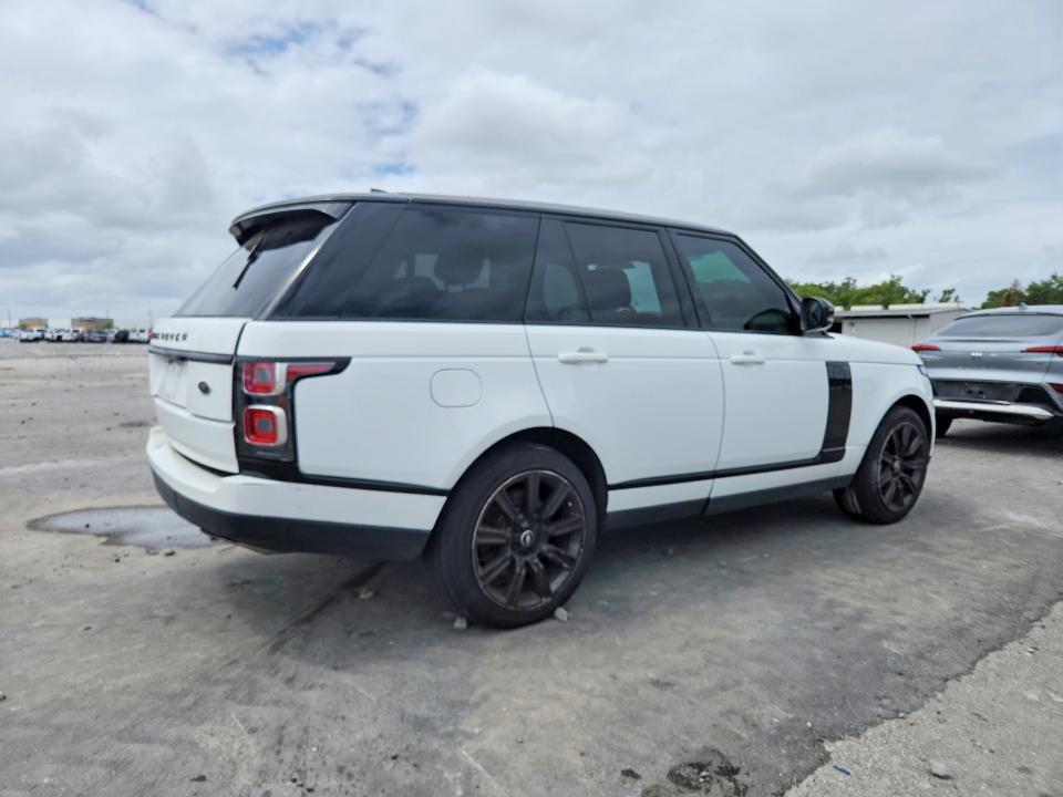 2020 Land rover RANGE ROVER VIN SALGS2RU4LA575736 COPART salvage auction — MINOR DENT/SCRATCHES, Fl - Certificate Of Title, sold $24,500 on 2026-07-03 (photo 3)