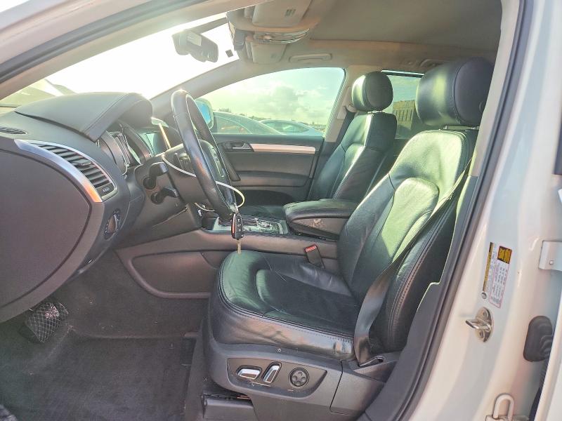 2009 Audi Q7 VIN WA1CM74L39D032259 COPART salvage auction — FRONT END, Fl - Cert Of Title Slvg Rebuildable, sold $250 on 2026-07-21 (photo 7)