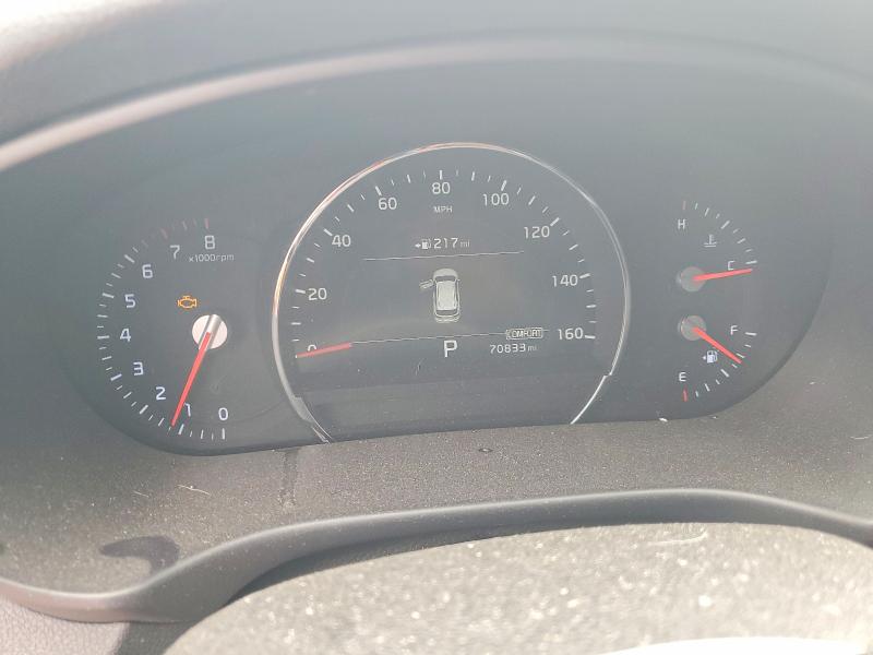 2019 Kia Sorento VIN 5XYPH4A50KG604069 COPART salvage auction — FRONT END, Tx - Salvage Vehicle Title, sold $3,250 on 2026-07-09 (photo 9)