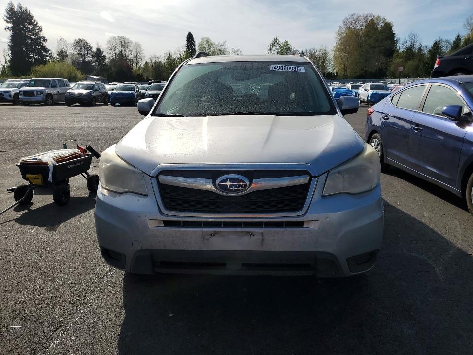 2014 Subaru Forester VIN JF2SJAEC6EH480649 COPART salvage auction — SIDE, Or - Salvage Title Certificate, sold $1,100 on 2026-07-06 (photo 5)