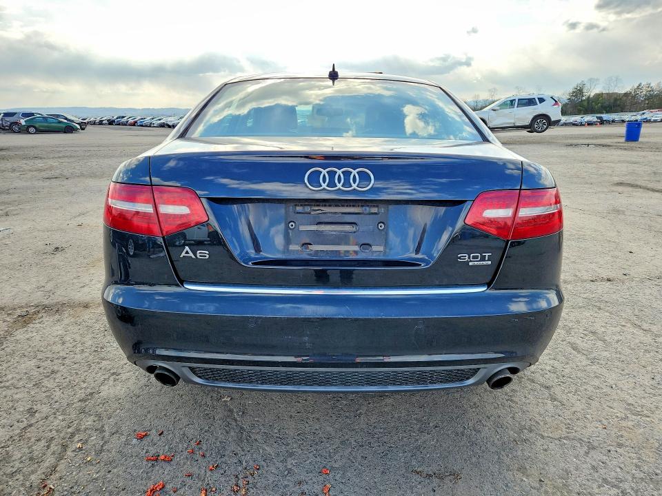 2011 Audi A6 VIN WAUKGAFB3BN058190 COPART salvage auction — FRONT END, PA - CERTIFICATE OF SALVAGE, sold $750 on 2026-07-10 (photo 6)