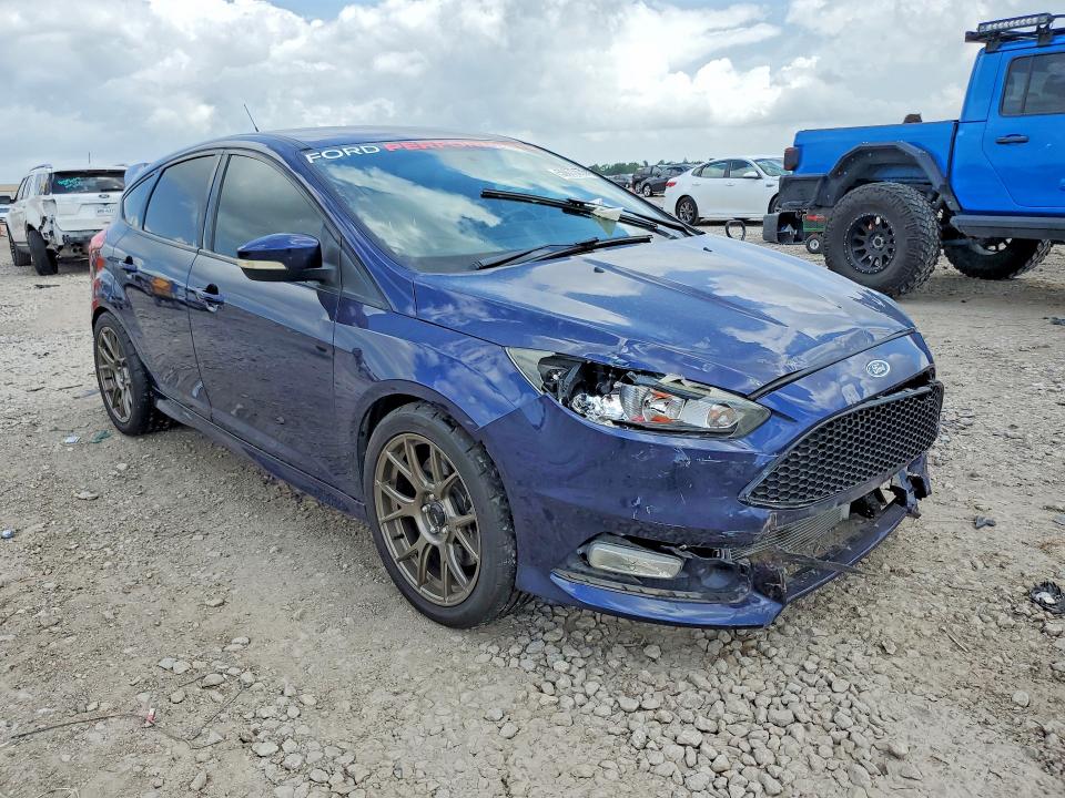 2017 Ford Focus VIN 1FADP3L90HL244577 COPART salvage auction — FRONT END, Tx - Salvage Vehicle Title, sold $3,500 on 2026-07-02 (photo 4)