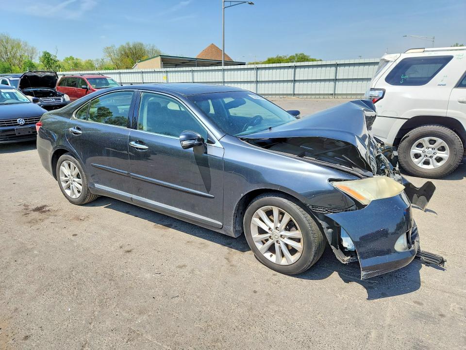 2011 Lexus ES VIN JTHBK1EGXB2418909 COPART salvage auction — FRONT END, Nj - Cert Of Title-Salvage, sold $975 on 2026-07-21 (photo 4)