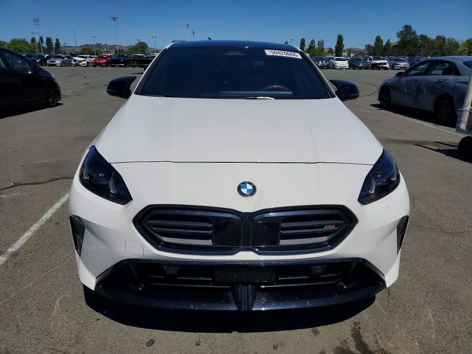 2025 BMW M2 VIN WBA33GG00S7S76334 COPART salvage auction — REAR END, Ca - Salvage Certificate, sold $12,000 on 2026-07-06 (photo 5)