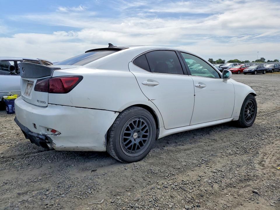 2007 Lexus Is 350 VIN JTHBE262172010256 COPART salvage auction — FRONT END, CA - SALVAGE CERTIFICATE, sold $550 on 2026-07-28 (photo 3)