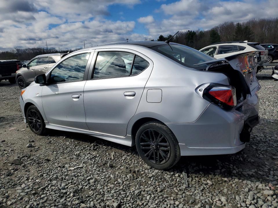 2024 Mitsubishi Mirage VIN ML32FUFJ2RHF03371 COPART salvage auction — REAR END, Salvage Title, sold $2,450 on 2026-07-17 (photo 2)