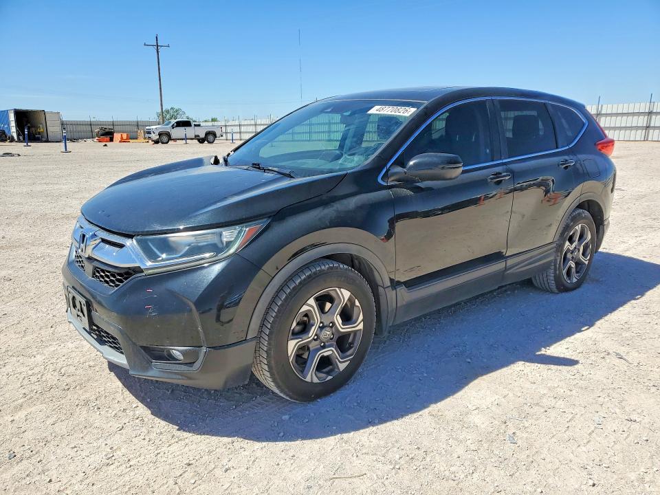 2018 Honda Cr-v VIN 7FARW1H5XJE004527 COPART salvage auction — FRONT END, Tx - Salvage Vehicle Title, sold $6,800 on 2026-07-08 (photo 1)