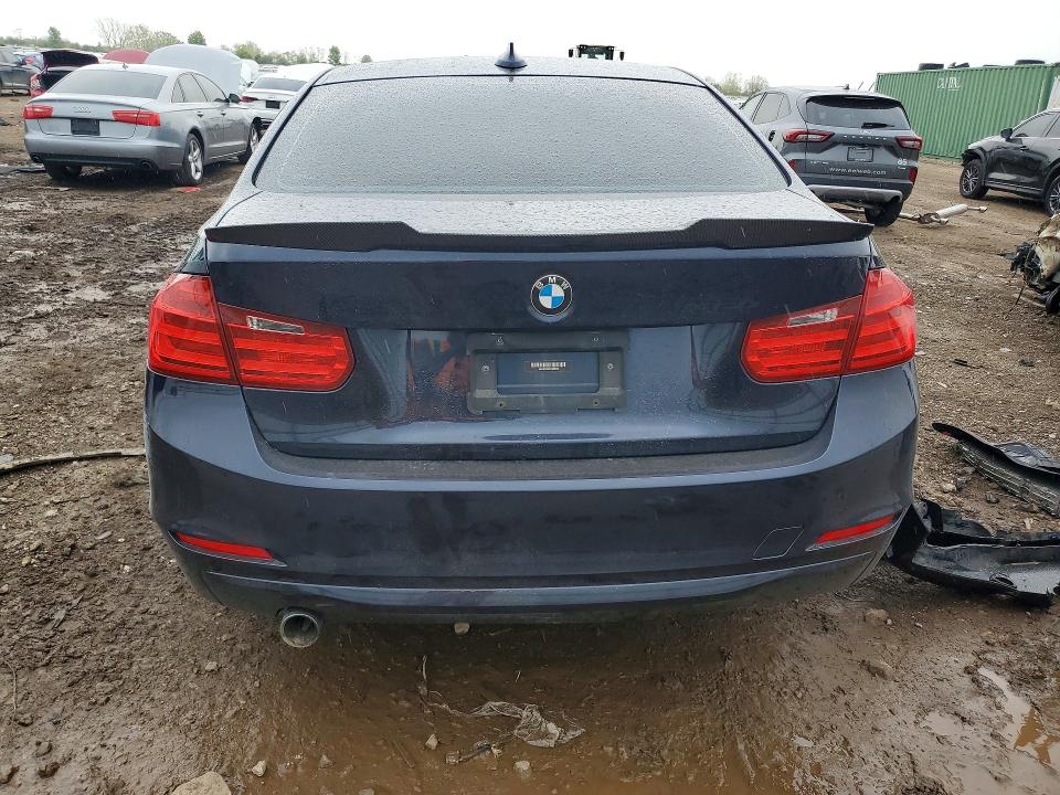 2015 BMW 3er VIN WBA3C3C50FP663580 COPART salvage auction — FRONT END, Il - Salvage Certificate, sold $650 on 2026-07-02 (photo 6)