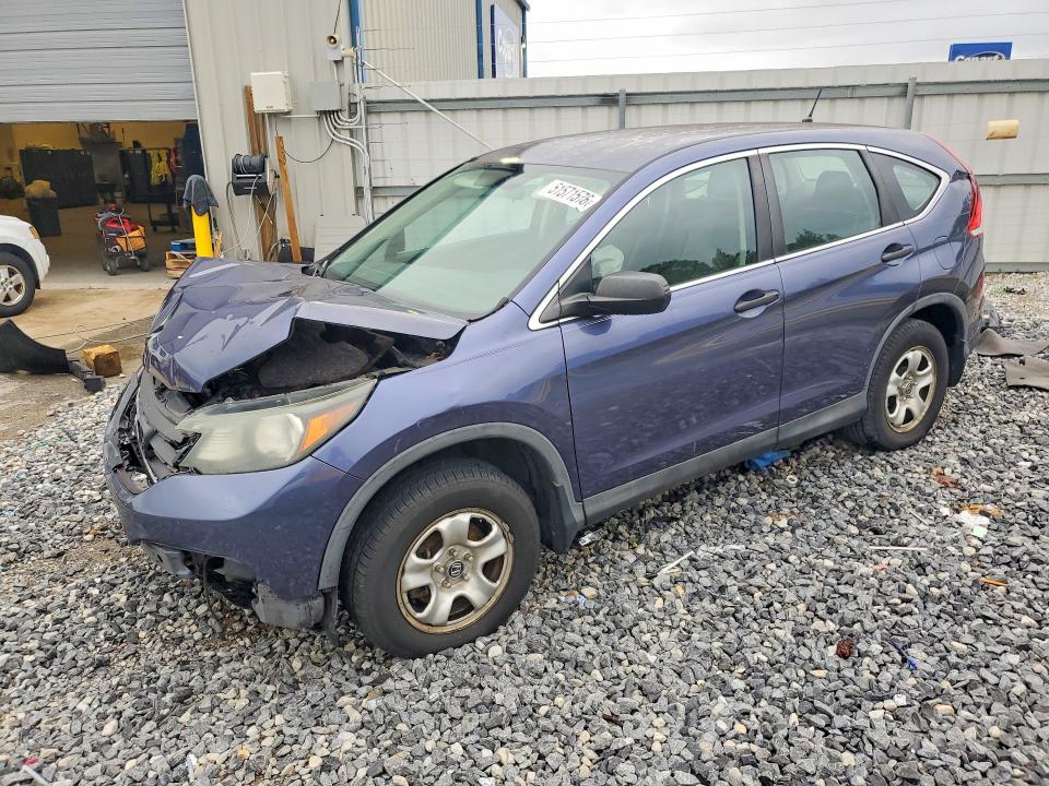 2013 Honda Cr-v VIN 3CZRM3H39DG711641 COPART salvage auction — FRONT END, Tn - Salvage Certificate, sold $1,900 on 2026-07-09 (photo 1)