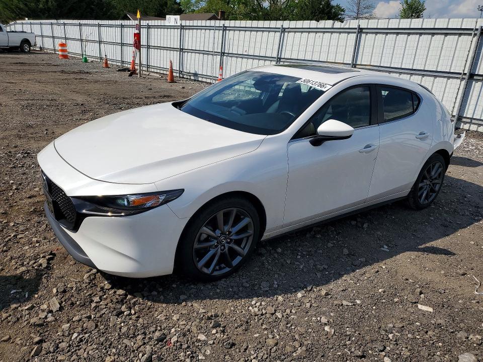 2021 Mazda 3 VIN JM1BPBLL1M1315704 COPART salvage auction — REAR END, Id - Salvage Certificate Of Title, sold $5,600 on 2026-07-06 (photo 1)