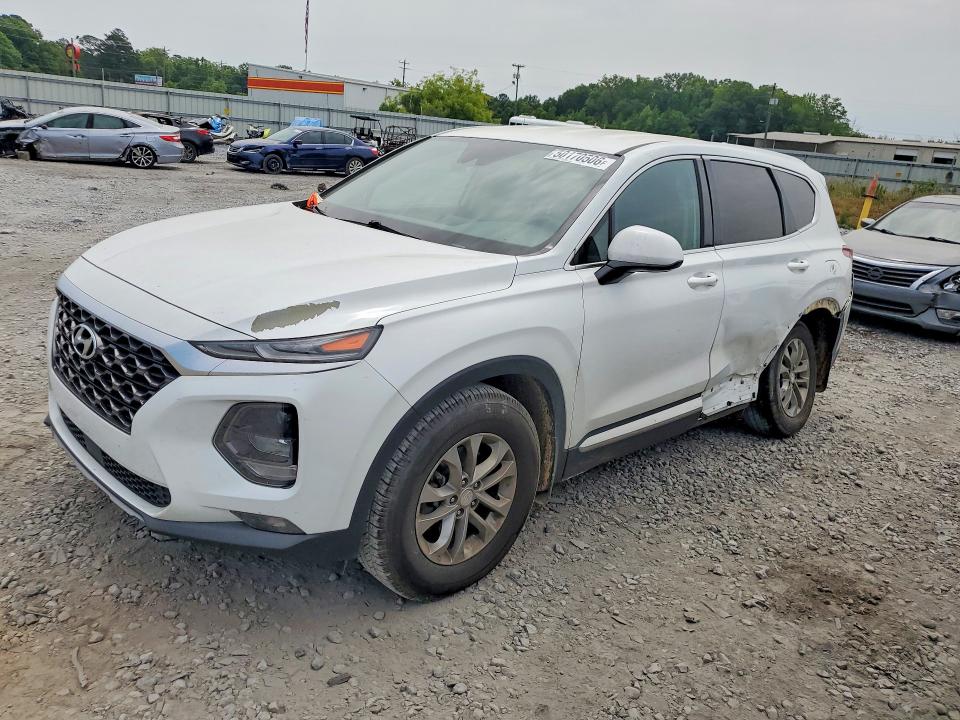 2020 Hyundai Santa fe VIN 5NMS3CAD4LH169607 — COPART salvage auction photo