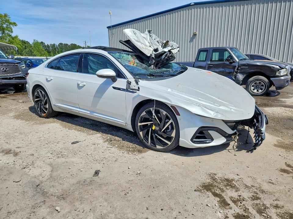 2021 Volkswagen VIN WVWTR7AN5ME002163 COPART salvage auction — FRONT END, Sc - Non-Reb & Rem Salvage Title, sold $1,600 on 2026-07-13 (photo 4)