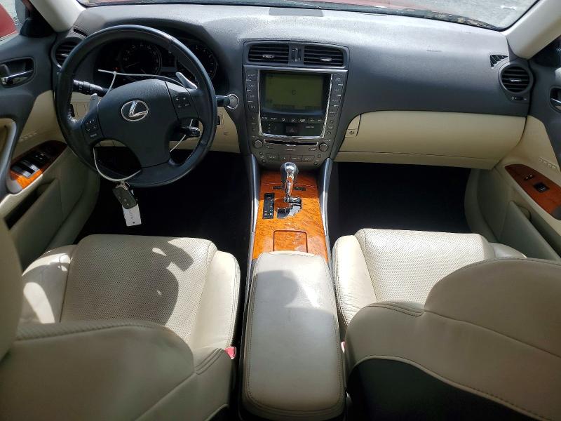 2009 Lexus Is 250 VIN JTHCK262695029187 COPART salvage auction — FRONT END, Nc - Salvage Certificate Of Title, sold $3,500 on 2026-07-08 (photo 8)