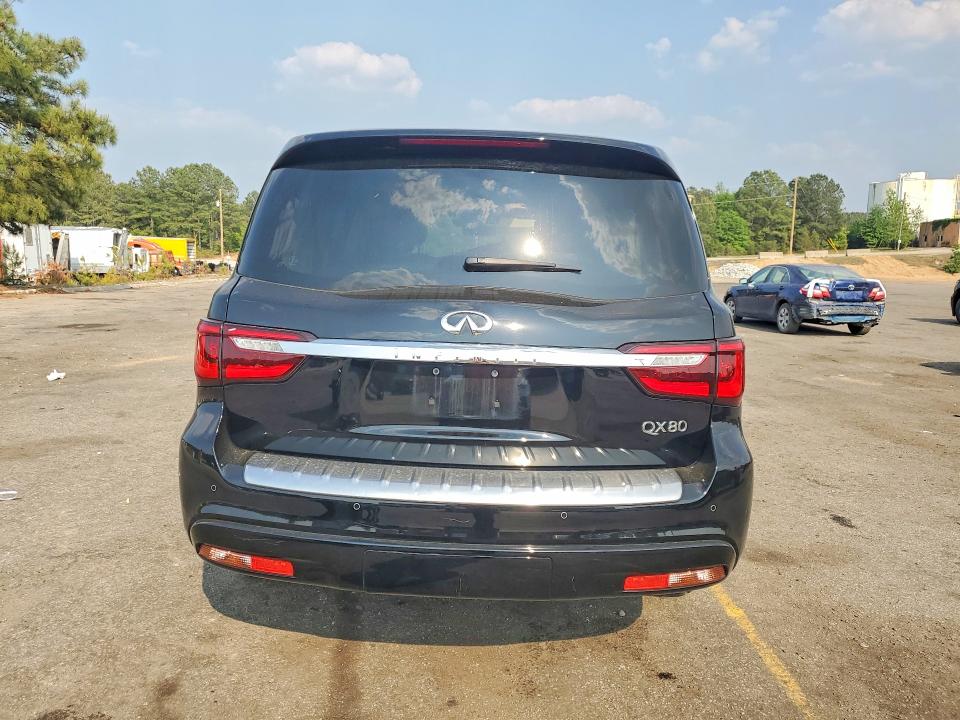2022 Infiniti Qx80 VIN JN8AZ2AF7N9742198 COPART salvage auction — FRONT END, Sc - Cert Of Title-Salvage, sold $10,100 on 2026-07-10 (photo 6)