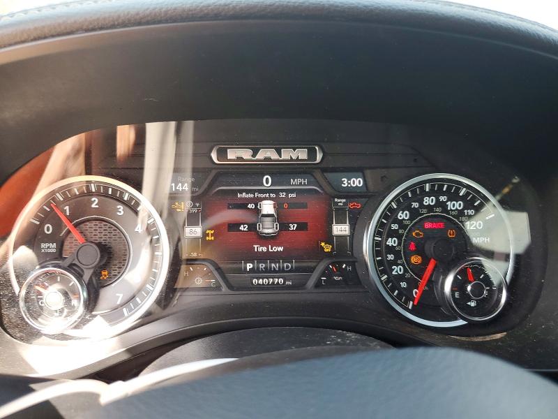 2023 Ram 1500 VIN 1C6SRFJT1PN646551 COPART salvage auction — FRONT END, Ok - Certificate Of Title, sold $20,900 on 2026-07-09 (photo 9)