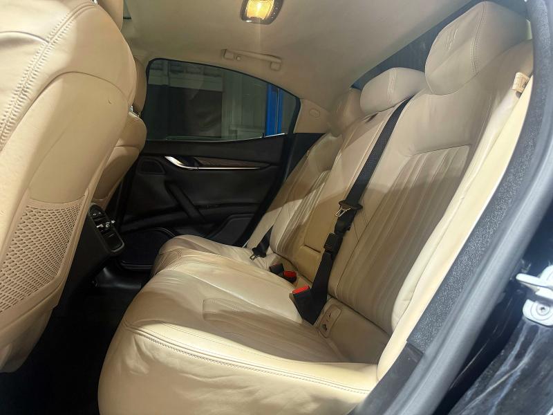 2014 Maserati Ghibli VIN ZAM57RTA9E1112724 COPART salvage auction — DAMAGE HISTORY, Co - Salvage Title (P), sold $17,600 on 2026-07-10 (photo 6)