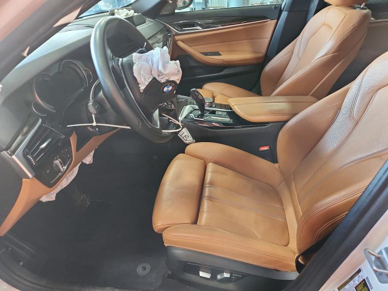 2018 BMW 5er VIN WBAJE7C54JG891292 COPART salvage auction — FRONT END, Il - Salvage Certificate, sold $6,200 on 2026-07-27 (photo 7)