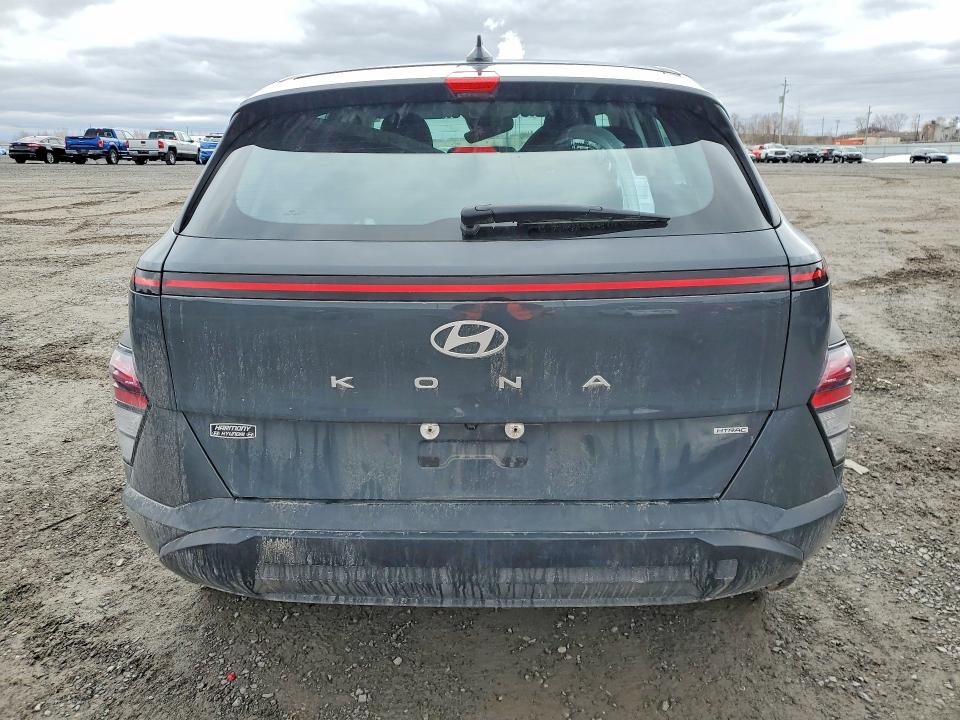 2025 Hyundai Kona VIN KM8HACAB7SU249923 COPART salvage auction — FRONT END, Salvage Title, sold $4,950 on 2026-07-09 (photo 6)