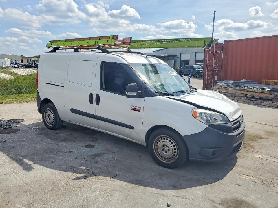 2017 Ram Promaster city VIN ZFBERFAB8H6E56325 COPART salvage auction — BURN, FL - CERT OF TITLE SLVG REBUILDABLE, sold $150 on 2026-07-21 (photo 4)