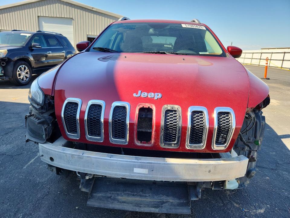 2015 Jeep Cherokee VIN 1C4PJMCS1FW503168 COPART salvage auction — FRONT END, CA, sold $1,400 on 2026-07-20 (photo 5)
