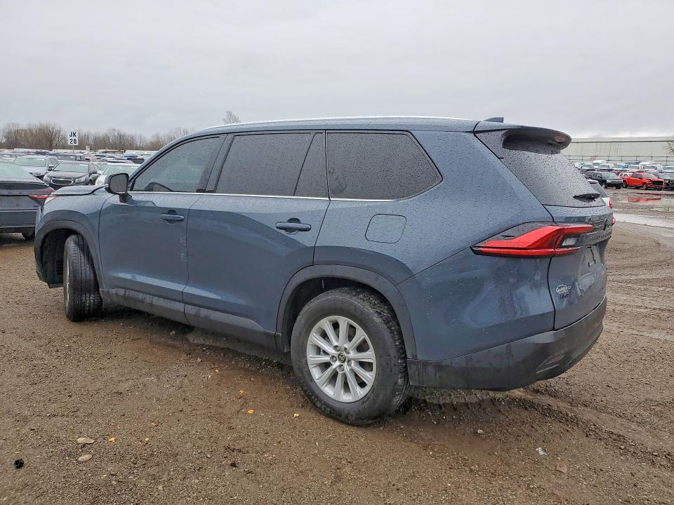 2024 Toyota Highlander VIN 5TDAAAB53RS039983 COPART salvage auction — FRONT END, Mi - Certificate Of Title, sold $22,000 on 2026-07-08 (photo 2)