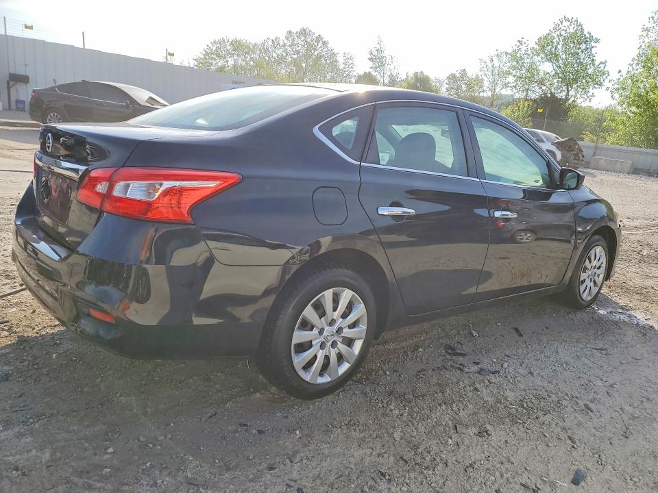 2019 Nissan Sentra VIN 3N1AB7AP4KY353422 COPART salvage auction — FRONT END, KY - BILL OF SALE/PART ONLY/NO TITL, sold $500 on 2026-07-02 (photo 3)
