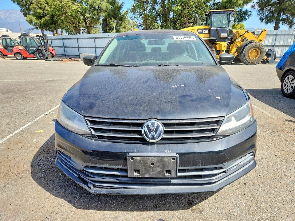 2015 Volkswagen Jetta VIN 3VW2K7AJ1FM321387 COPART salvage auction — NORMAL WEAR, Ca - Dis/Dlr/Exp Only Clean Title, sold $1,000 on 2026-07-02 (photo 5)