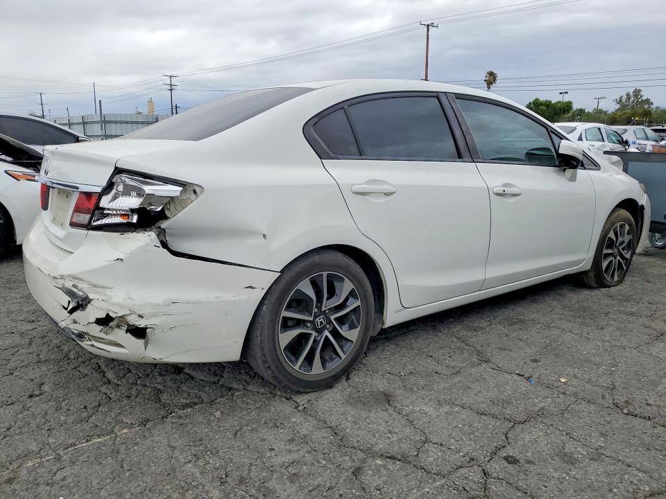 2014 Honda Civic VIN 19XFB2F84EE247517 COPART salvage auction — SIDE, Ca - Salvage Certificate, sold $2,300 on 2026-07-02 (photo 3)