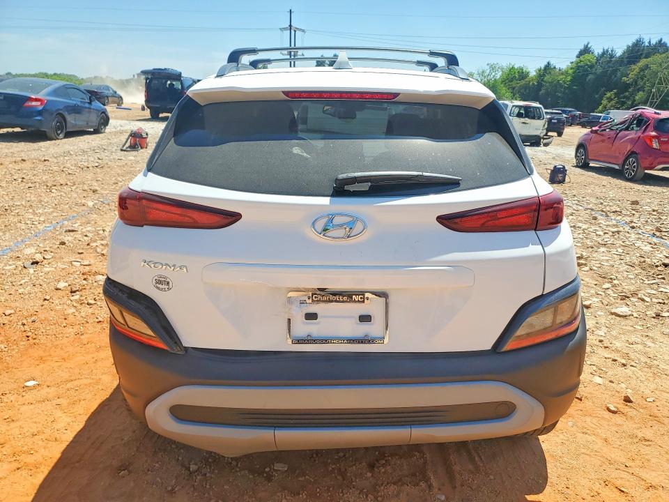 2024 Hyundai Kona VIN KM8K62ABXPU980936 COPART salvage auction — SIDE, Nc - Salvage Certificate Of Title, sold $175 on 2026-07-27 (photo 6)