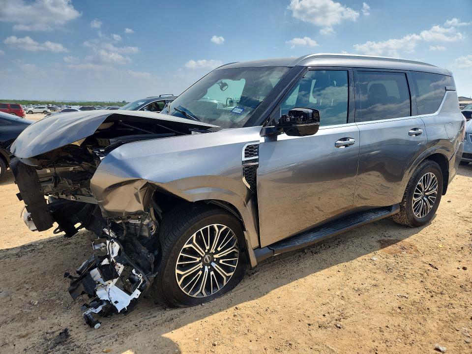 2025 Nissan VIN JN8AY3BA7S9000648 COPART salvage auction — FRONT END, Tx - Certificate Of Title, sold $14,200 on 2026-07-30 (photo 1)
