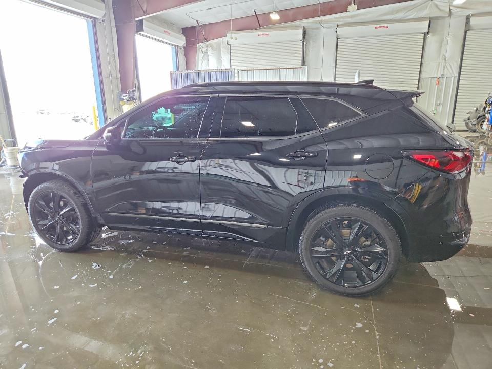 2021 Chevrolet Blazer VIN 3GNKBERS2MS586596 COPART salvage auction — FRONT END, Il - Salvage Certificate, sold $7,600 on 2026-07-27 (photo 2)
