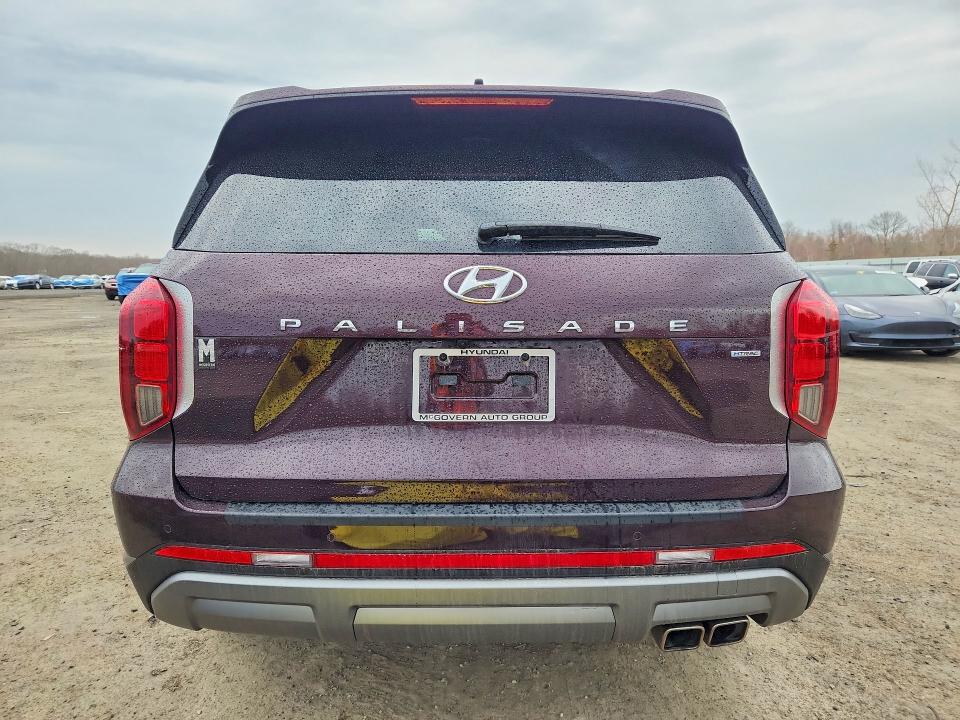 2024 Hyundai Palisade VIN KM8R2DGE6RU779125 COPART salvage auction — FRONT END, Ma - Cert Of Title-Salvage, sold $3,700 on 2026-07-15 (photo 6)