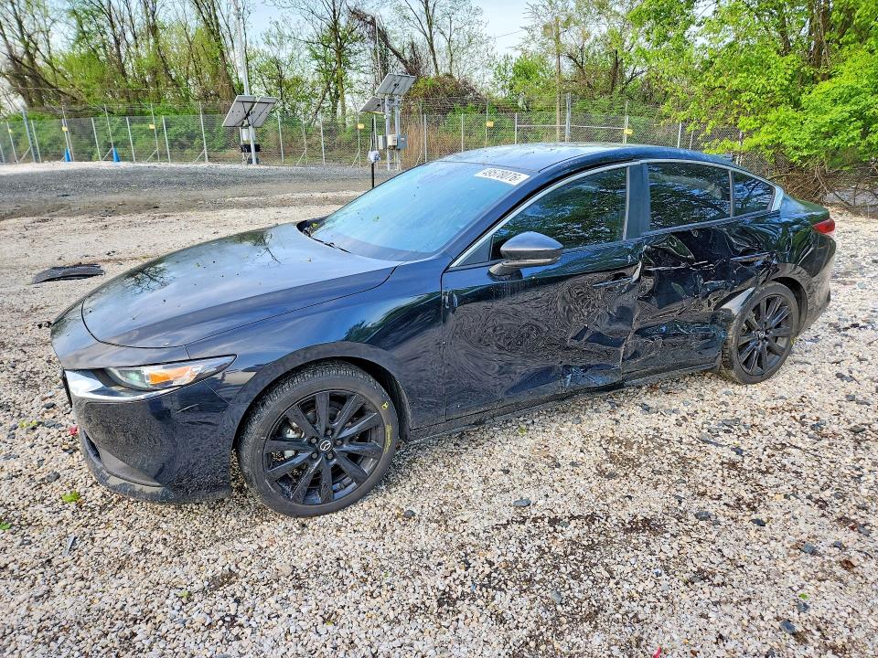 2025 Mazda 3 VIN JM1BPABM7S1756044 COPART salvage auction — SIDE, Md - Cert Of Salvage > 75% Damage, sold $1,650 on 2026-07-23 (photo 1)