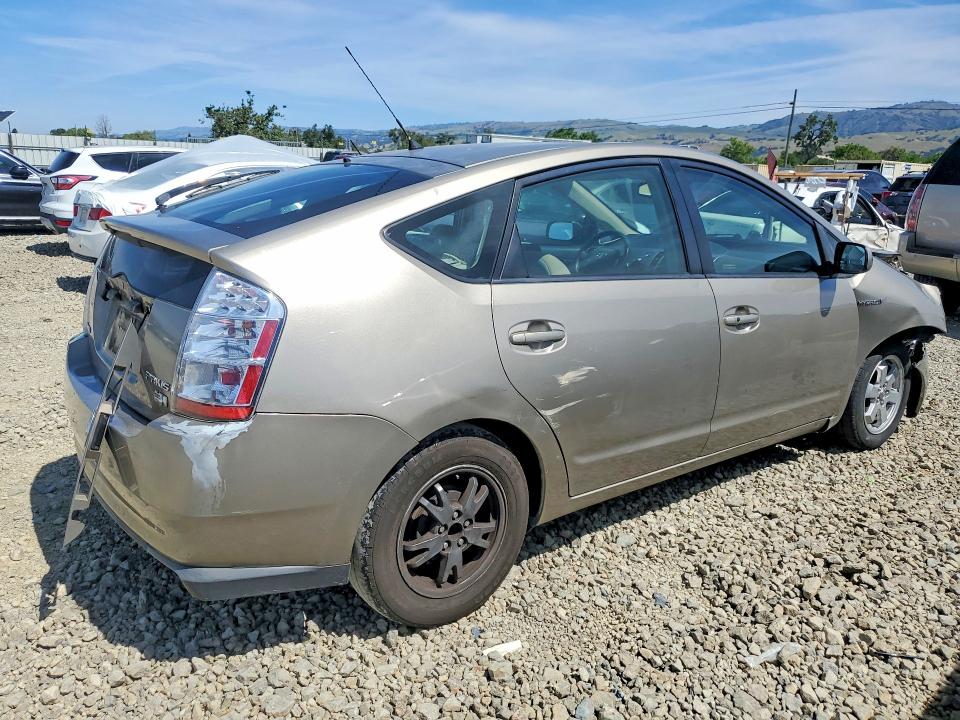 2007 Toyota Prius VIN JTDKB20U777576588 COPART salvage auction — FRONT END, CA - SALVAGE CERTIFICATE, sold $450 on 2026-07-14 (photo 3)