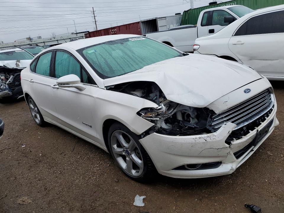2013 Ford Fusion VIN 3FA6P0LU2DR322316 COPART salvage auction — FRONT END, Il - Salvage Certificate, sold $550 on 2026-07-02 (photo 4)
