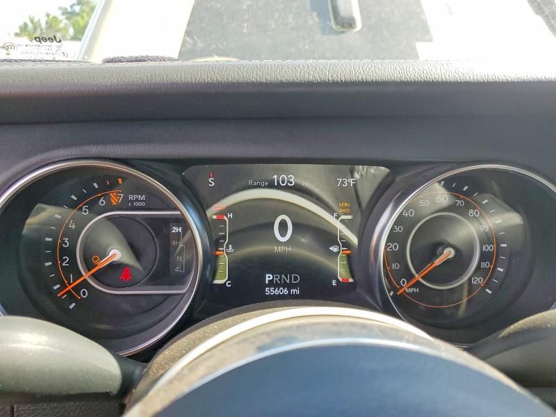 2022 Jeep Gladiator VIN 1C6HJTFG3NL171814 COPART salvage auction — SIDE, Salvage Title, sold $16,600 on 2026-09-01 (photo 9)