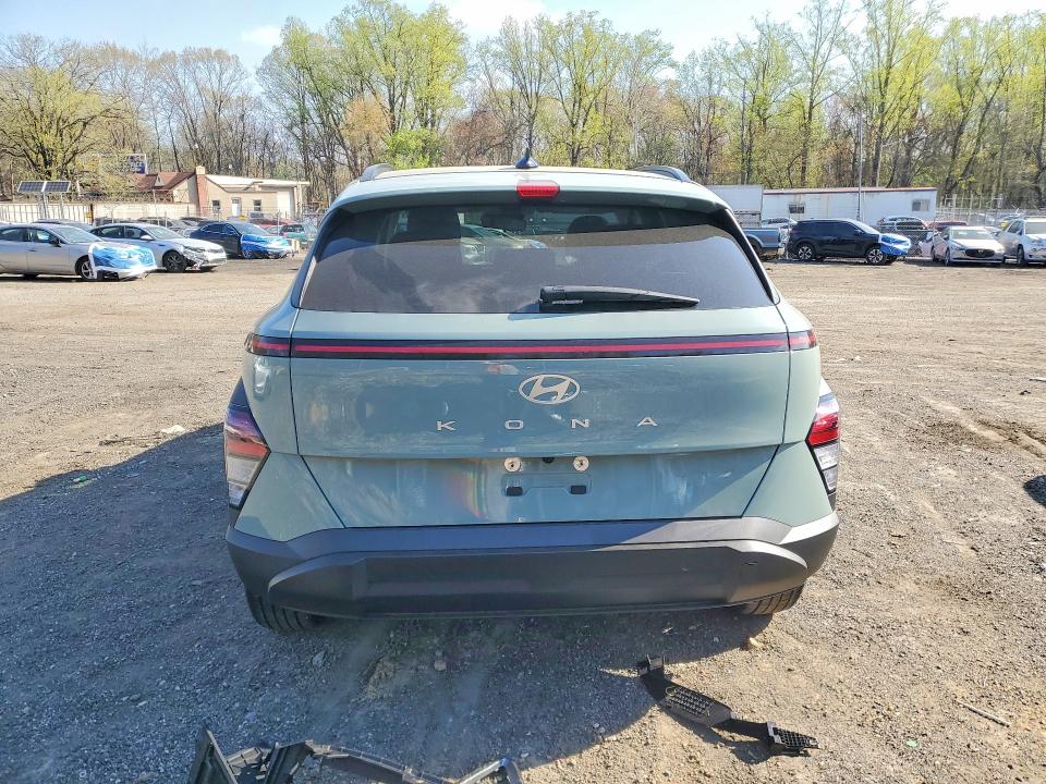 2024 Hyundai Kona VIN KM8HB3AB1RU085933 COPART salvage auction — FRONT END, Md - Cert Of Salvage > 75% Damage, sold $925 on 2026-07-28 (photo 6)
