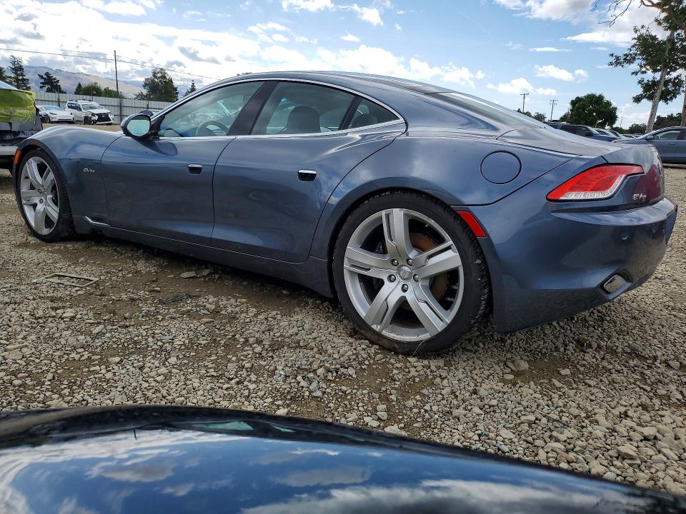 2012 Fisker Karma VIN YH4K14AA8CA000868 COPART salvage auction — MINOR DENT/SCRATCHES, Salvage Title, sold $400 on 2026-07-30 (photo 2)
